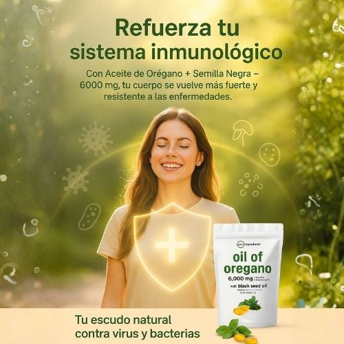 💚 Aceite de Orégano💚 El antibiótico inteligente natural que limpia tu cuerpo desde adentro