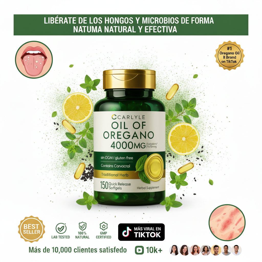 🌿ACEITE DE OREGANO 🌿 Refuerza tus defensas y despídete de las infecciones internas