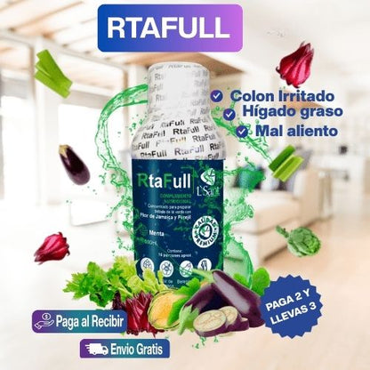 RtaFull | Di Adiós al Hígado Graso, Colon Irritado y Mal Aliento...